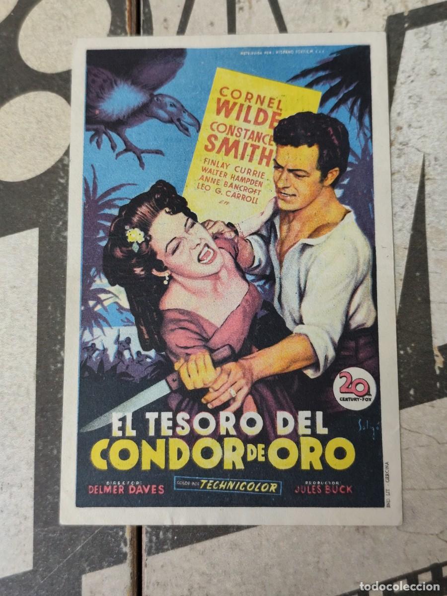 Cine: El tesoro del C&oacute;ndor de Oro con publicidad Cinema Espa&ntilde;a Puente Genil