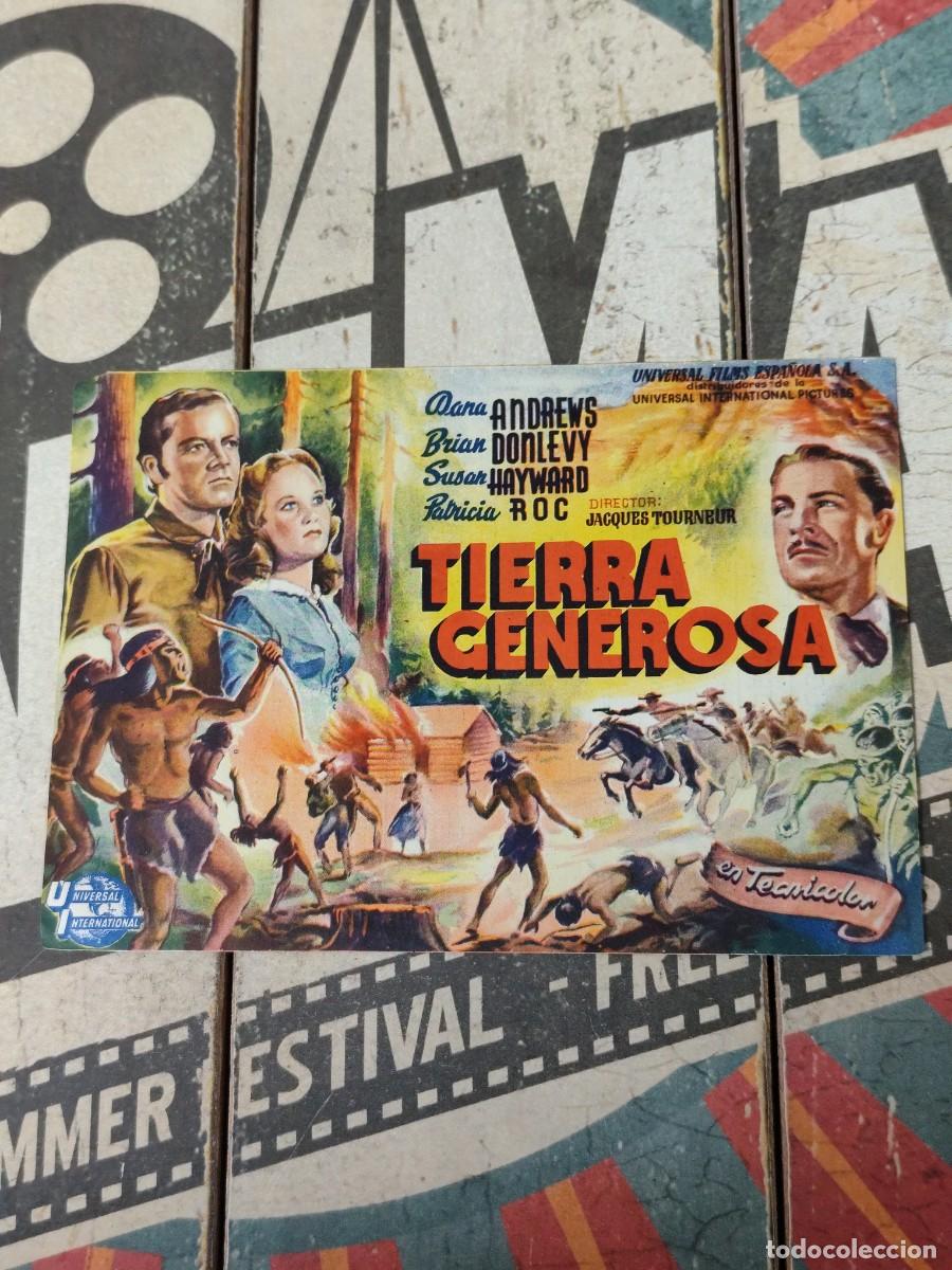 Cine: Tierra generosa con publicidad Teatro Villamarta Jerez