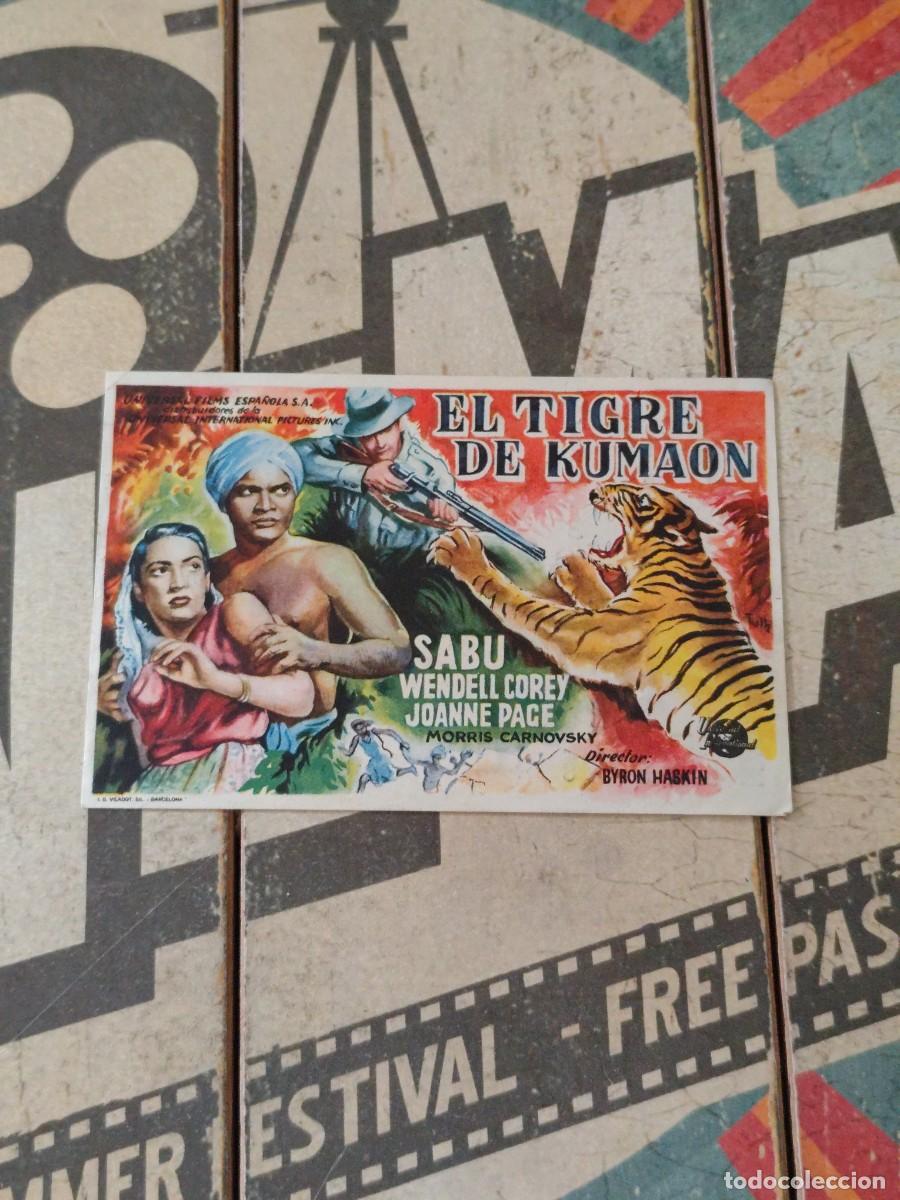 Cine: El tigre de Kumaon con publicidad Teatro Villamarta Jerez