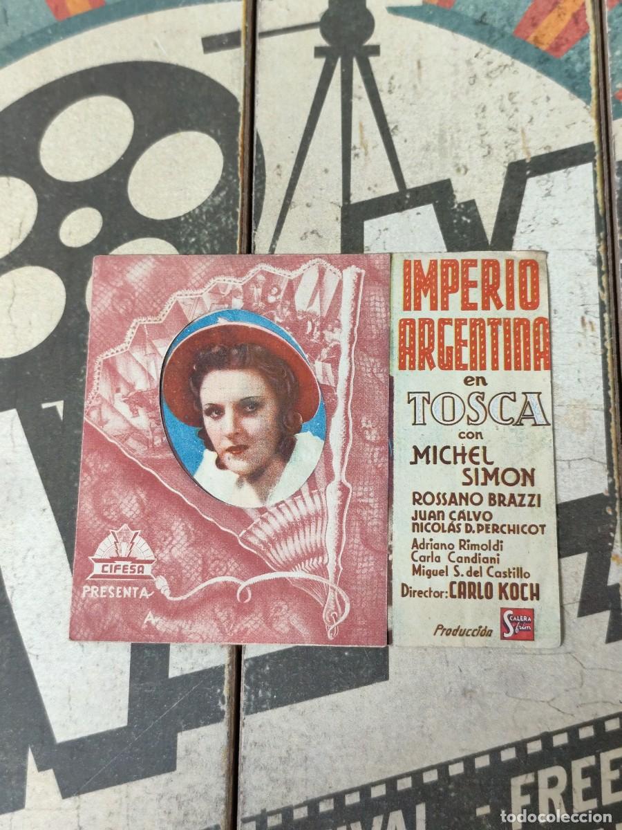 Cine: Tosca doble con publicidad Teatro Villamarta Jerez