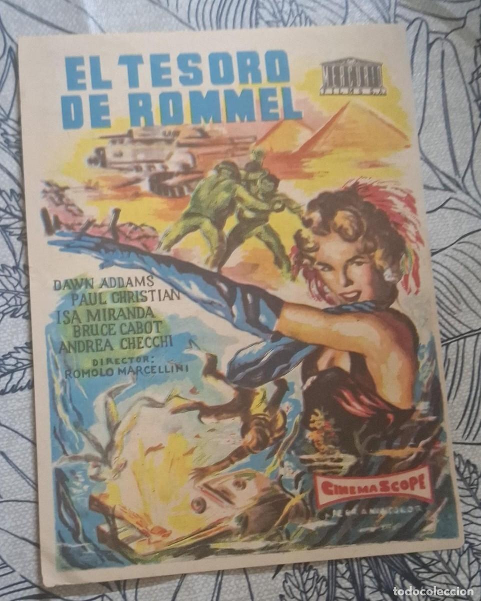 Cine: EL TESORO DE ROMMEL - PROGRAMA DE CINE