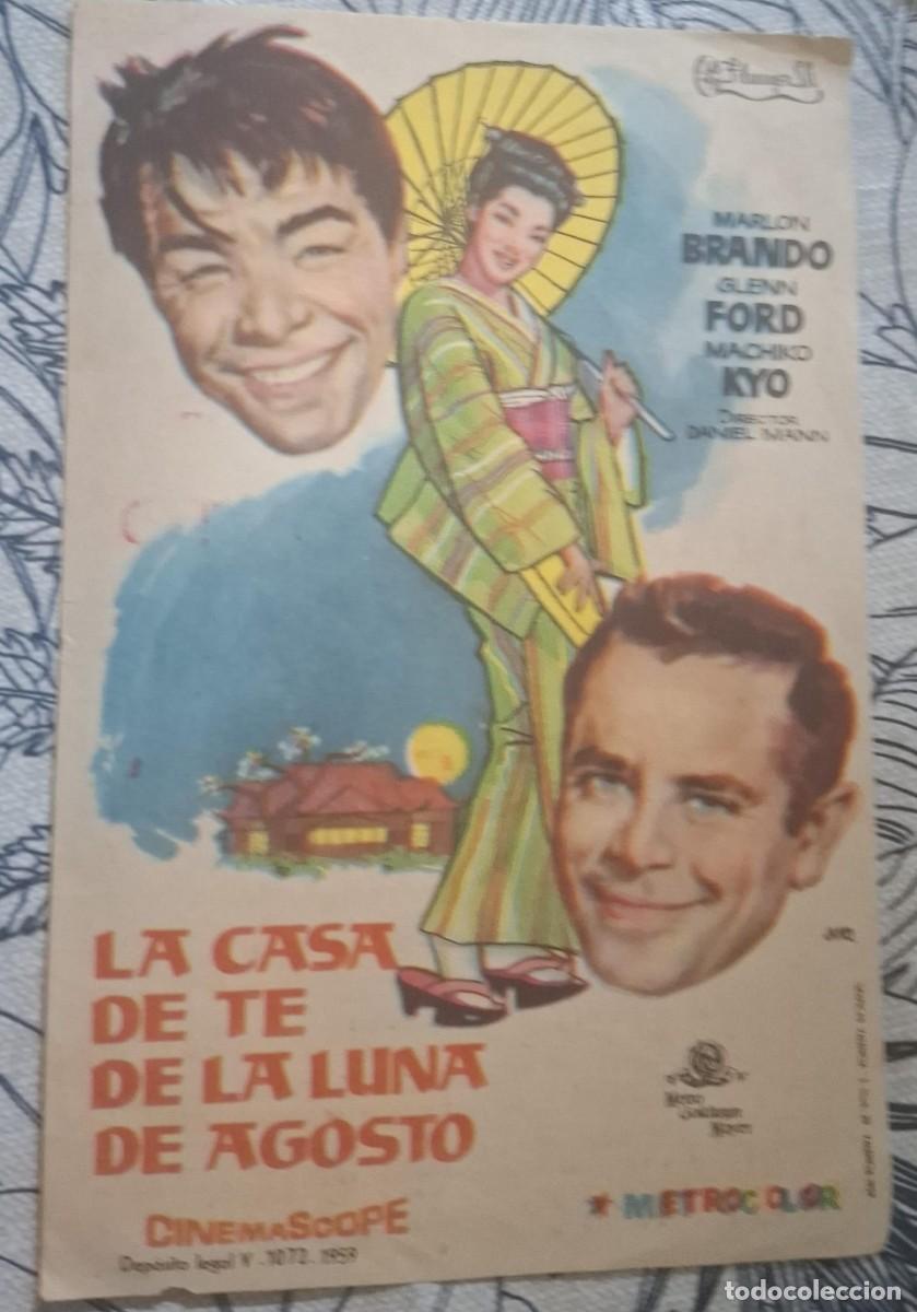 Cine: LA CASA DE TE DE LA LUNA DE AGOSTO - PROGRAMA DE CINE