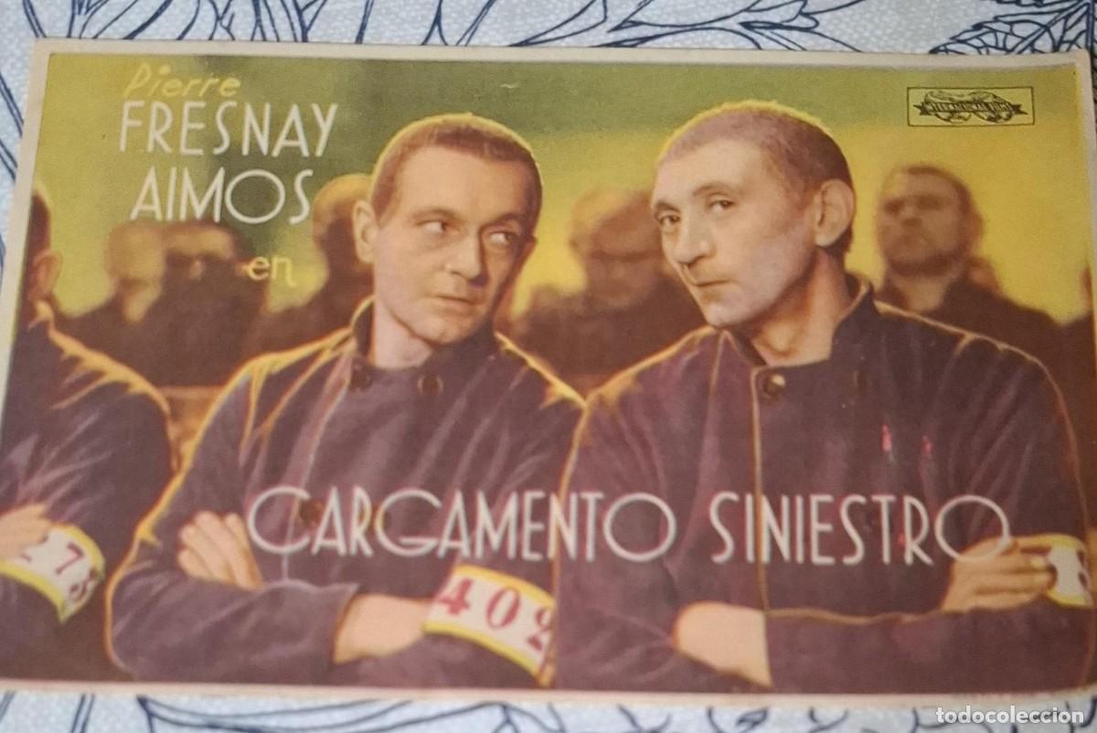 Cine: CARGAMENTO SINIESTRO - PROGRAMA