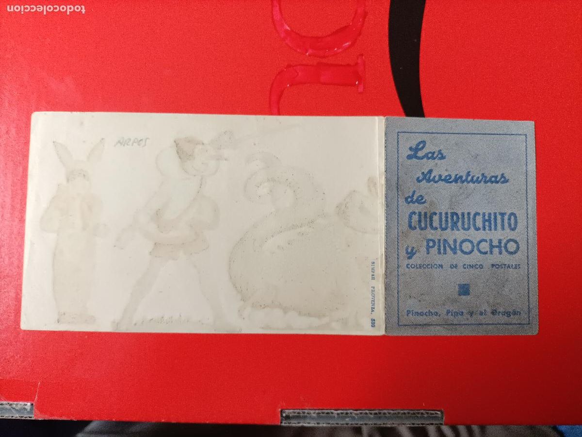 Cine: AVENTURAS DE CUCURUCHITO Y PINOCHO. COLECCIONABLE. S/P. EST&Aacute; NUEVO.