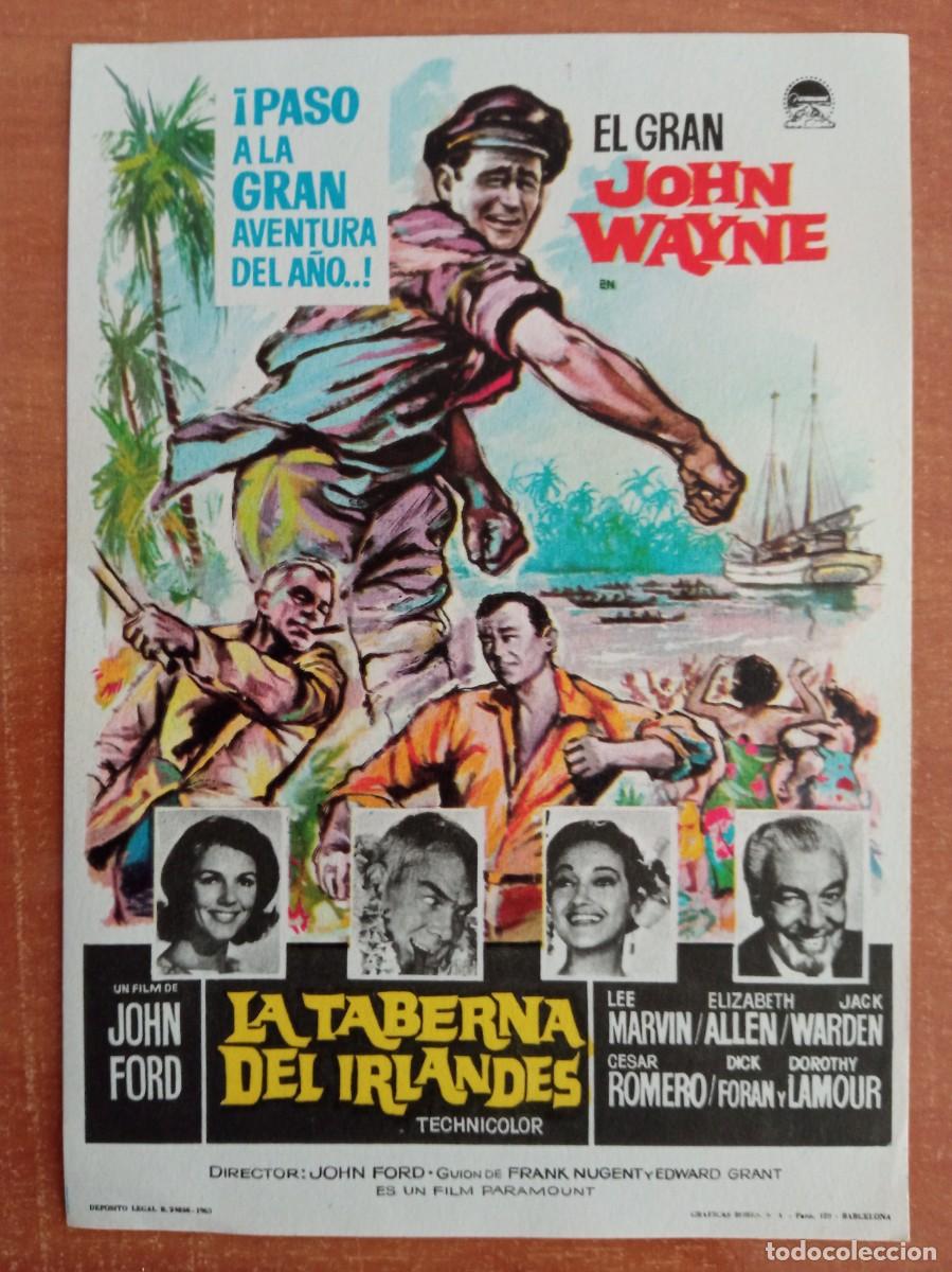 Cine: LA TABERNA DEL IRLAND&Eacute;S, JOHN WAYNE