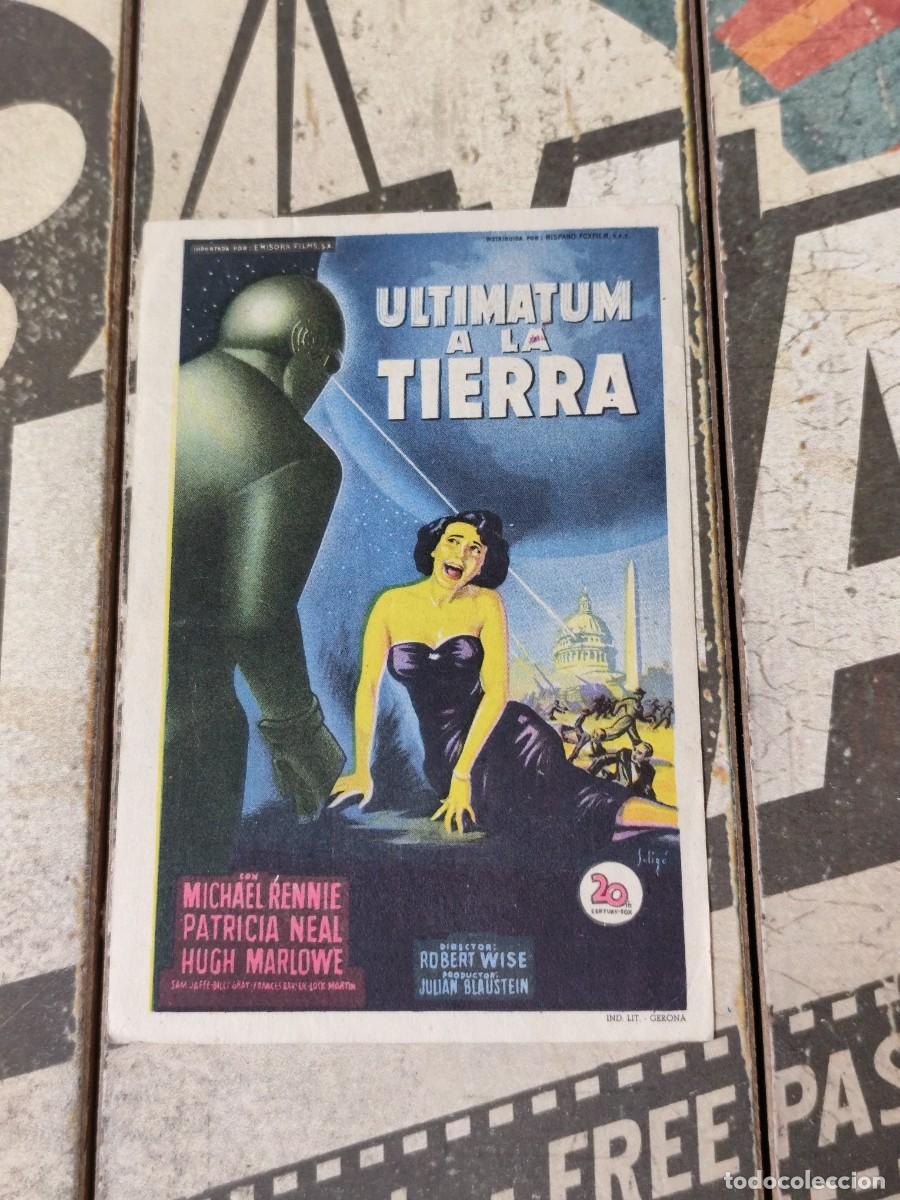 Cine: Ultimatum a la Tierra con publicidad Cinema Espa&ntilde;a Puente Genil