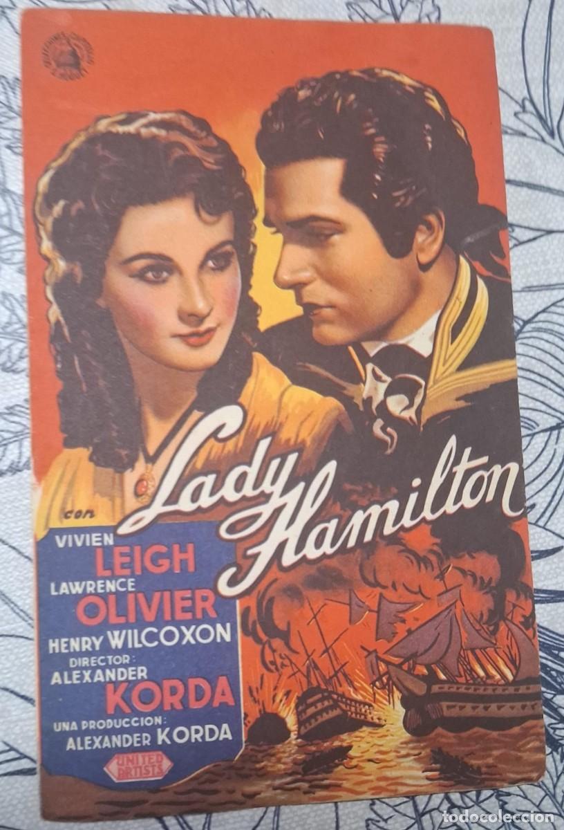 Cine: LADY HAMILTON - PROGRAMA DE CINE