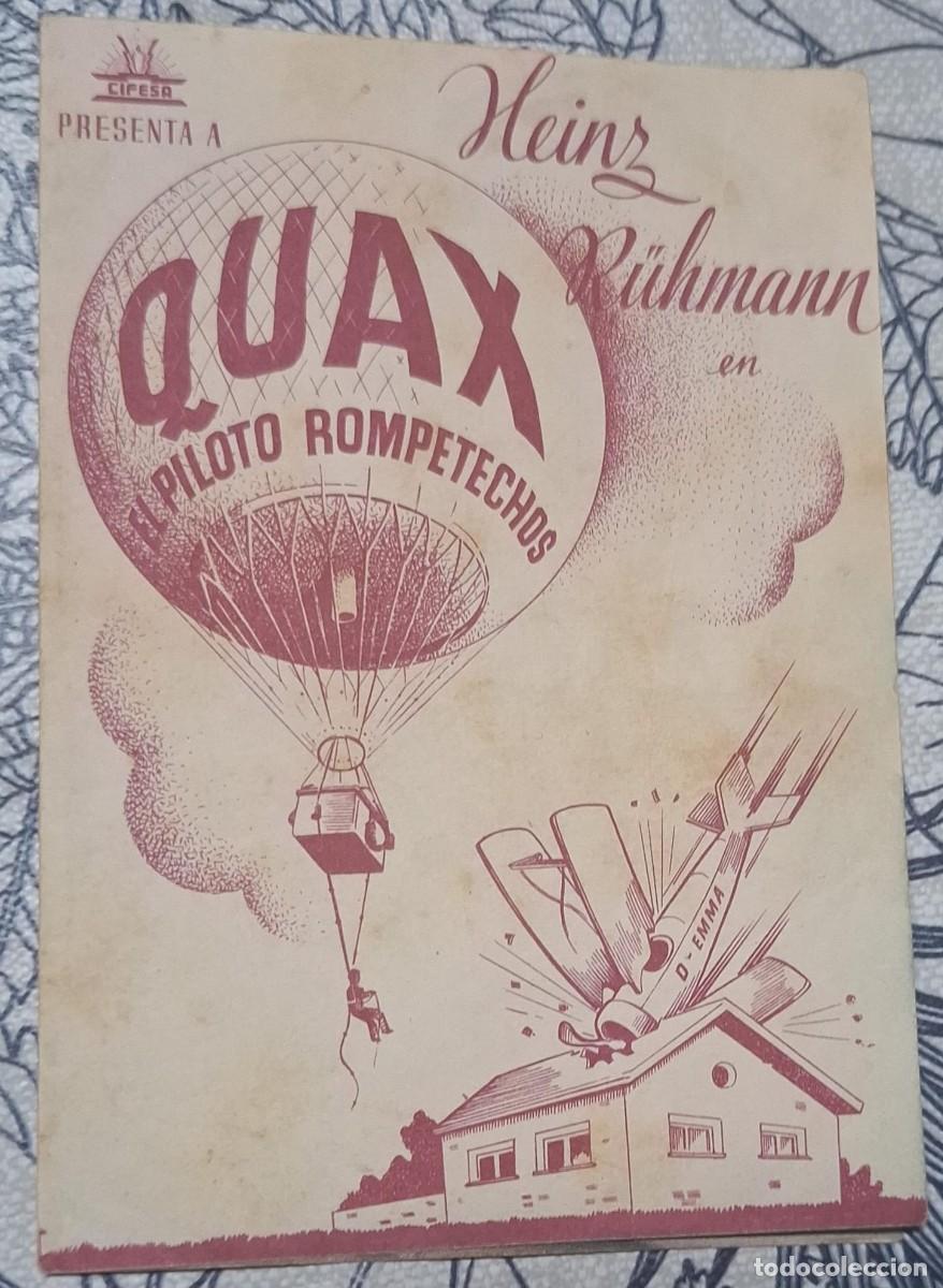 Cine: QUAX - PROGRAMA DE CINE
