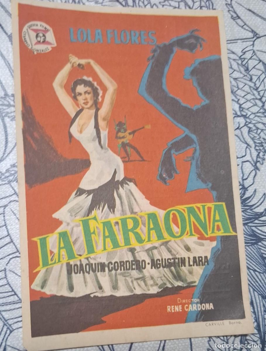 Cine: LA FARAONA - PROGRAMA DE CINE