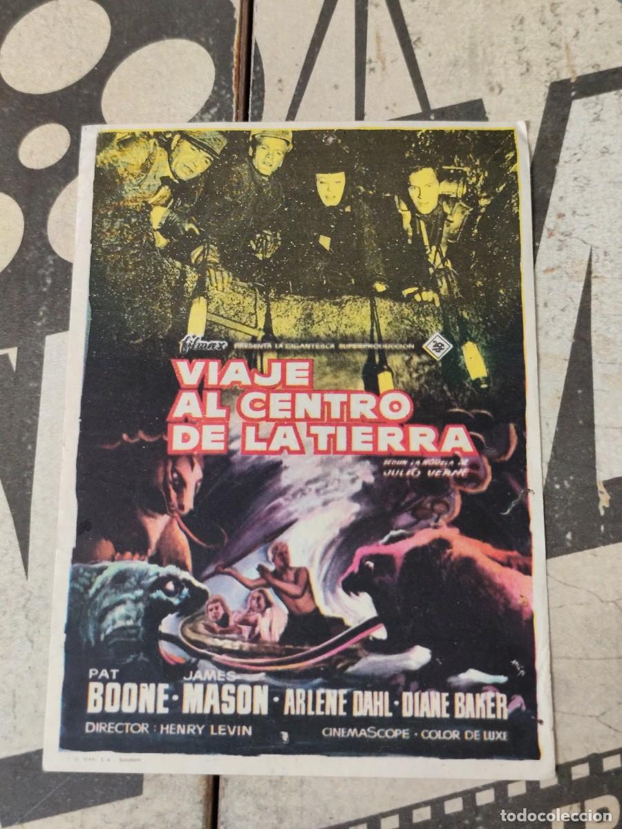 Cine: Viaje al centro de la Tierra con publicidad Cine Delicias Madrid