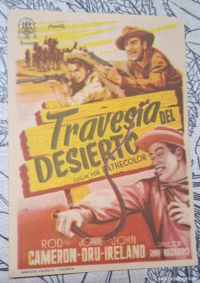 Cine: TRAVESIA DEL DESIERTO - PROGRAMA DE CINE