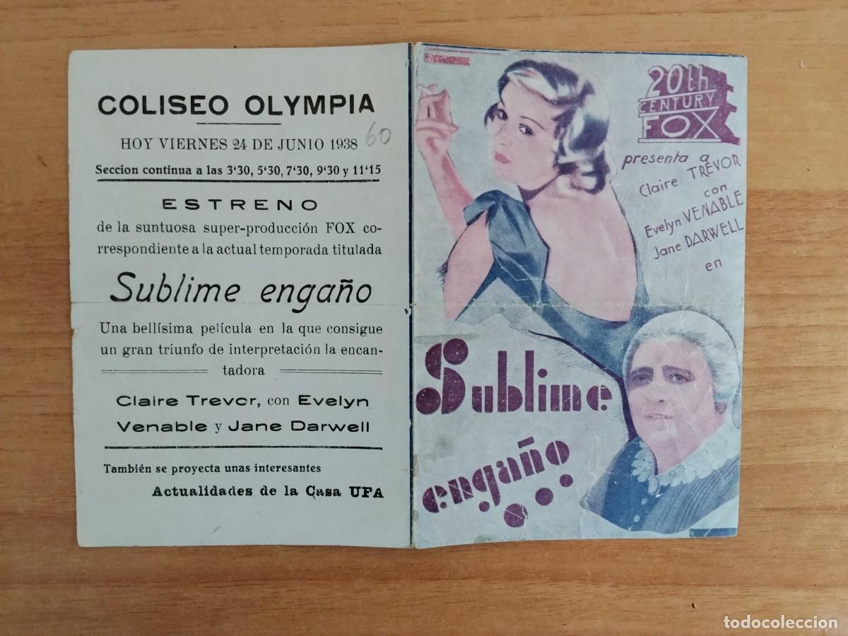 Cine: MORADO-- PROGRAMA DE CINE -----SUBLIME ENGA&Ntilde;O