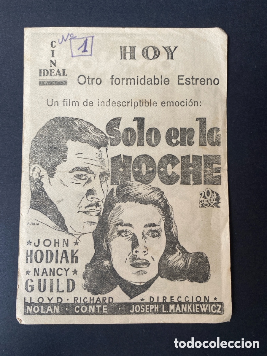 Cine: Programa de cine Solo en la noche - Foto 2