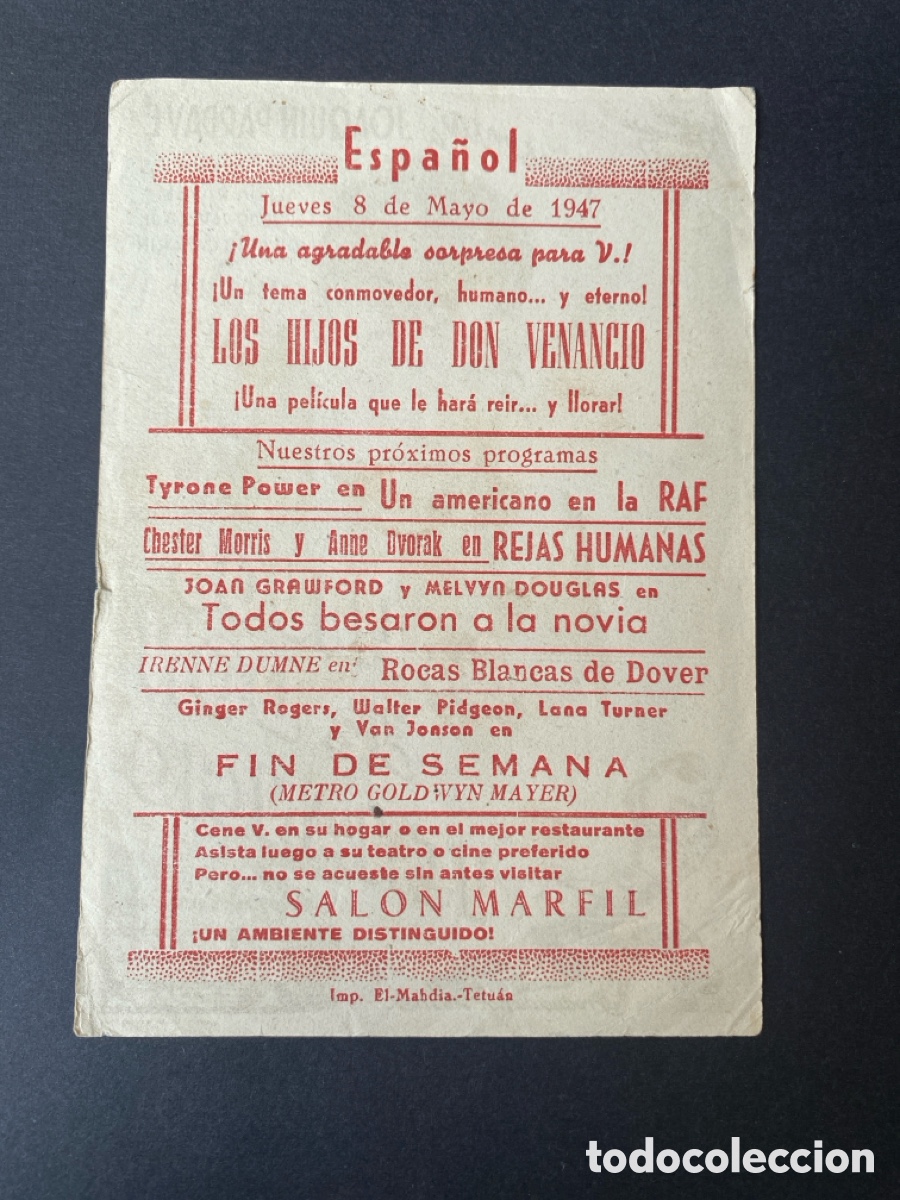 Cine: Programa de cine Los hijos de don Venancio - Foto 2