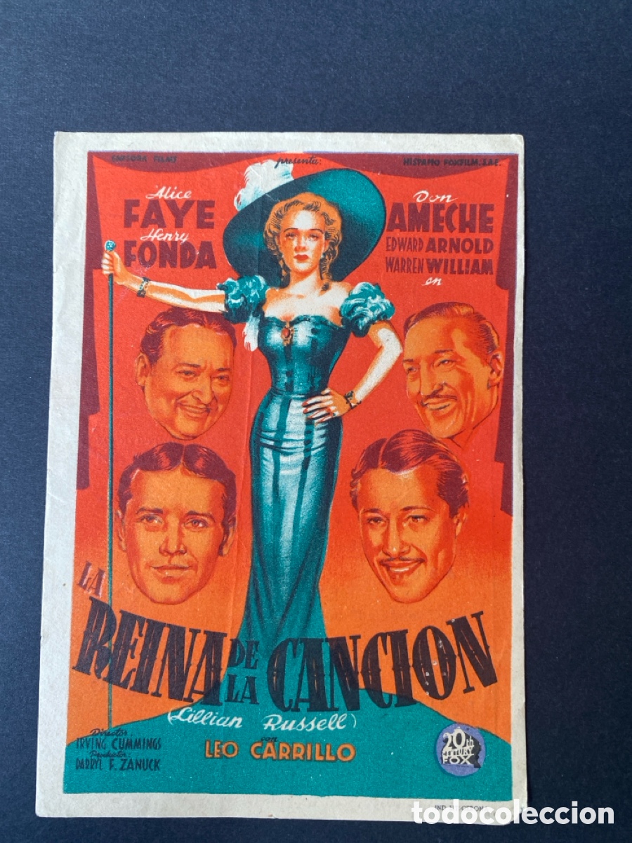 Cine: Programa de cine La reina de la canci&oacute;n