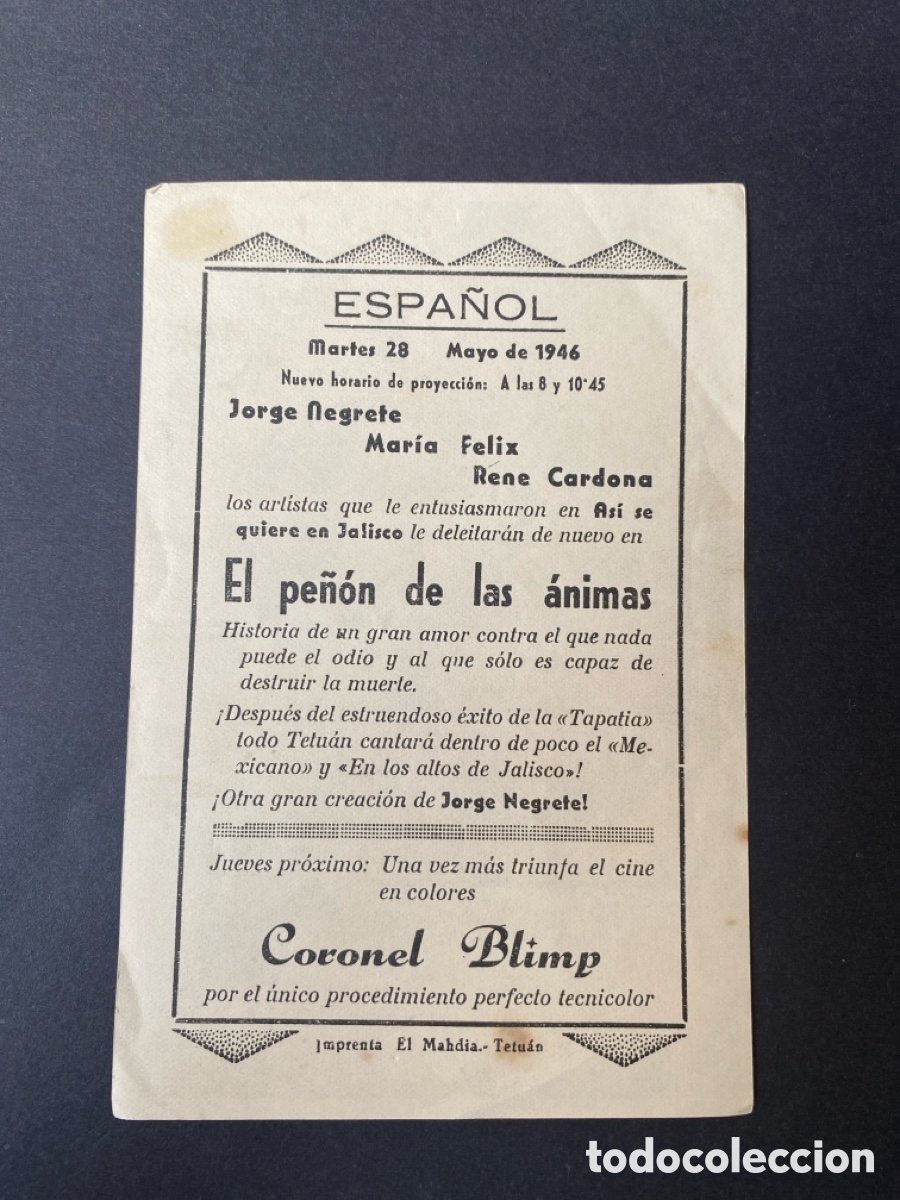 Cine: Programa de cine El pe&ntilde;&oacute;n de las &aacute;nimas - Foto 2