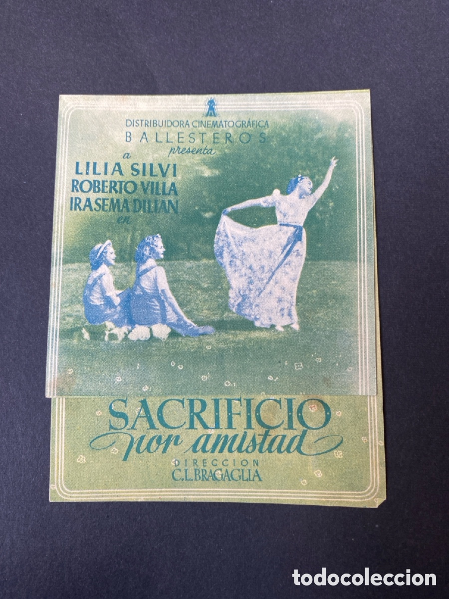 Cine: Programa de cine Sacrificio por amistad