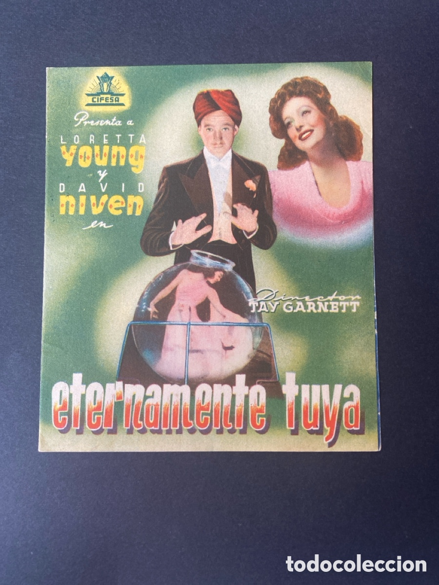 Cine: Programa de cine Eternamente tuya