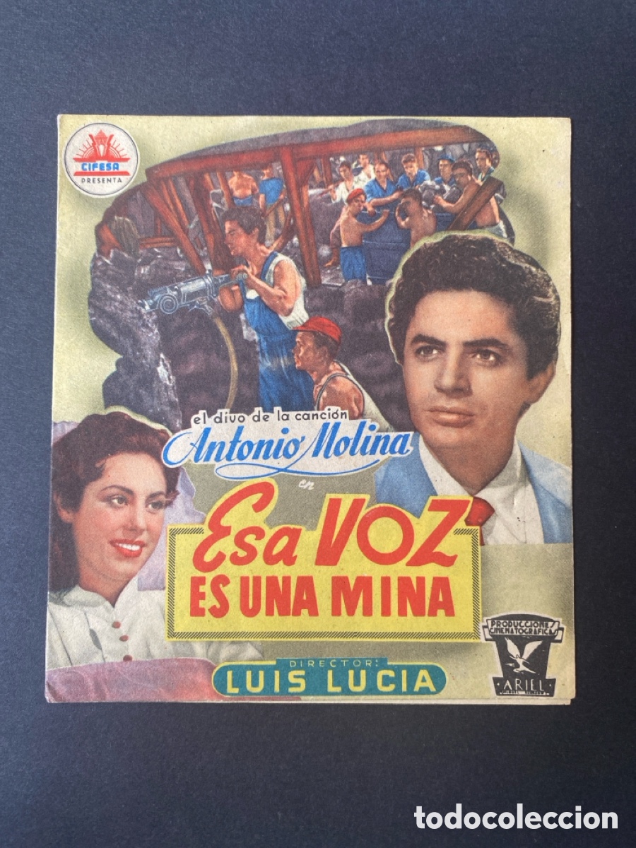 Cine: Programa de cine Esa voz de es una mina