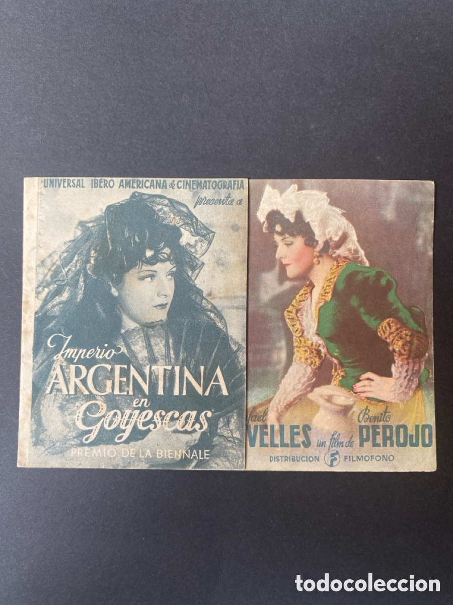 Cine: Programa de cine Goyescas