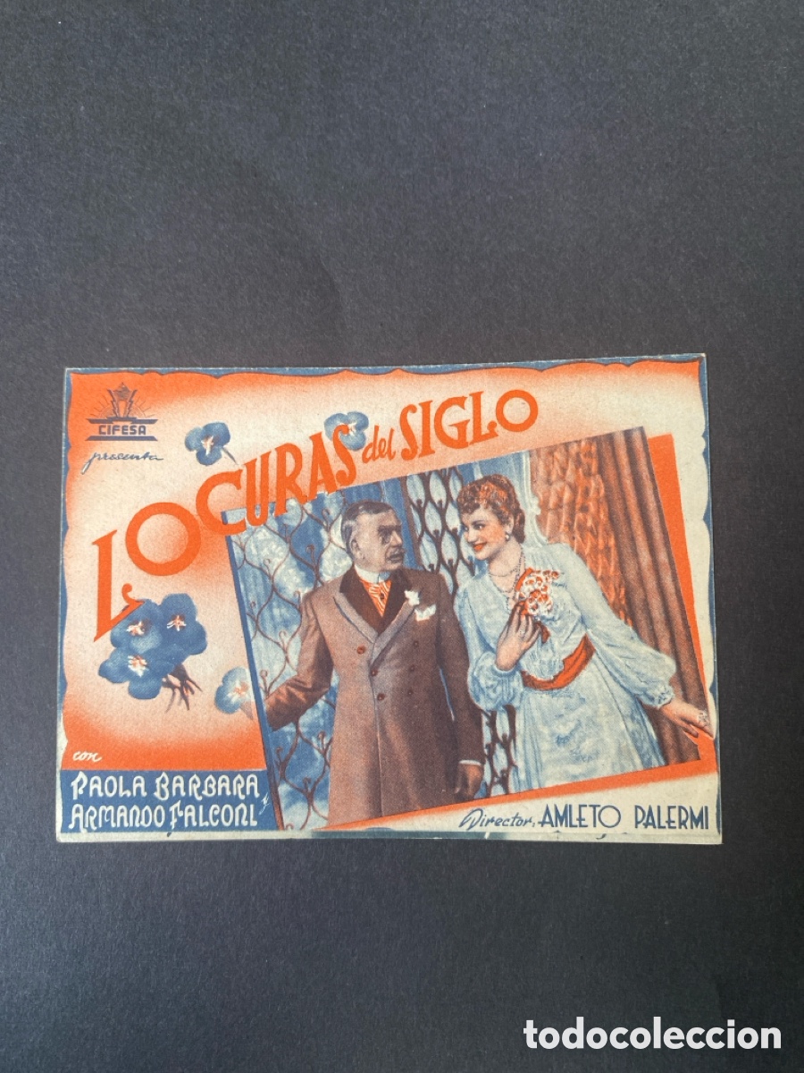 Cine: Programa de cine Locuras del siglo
