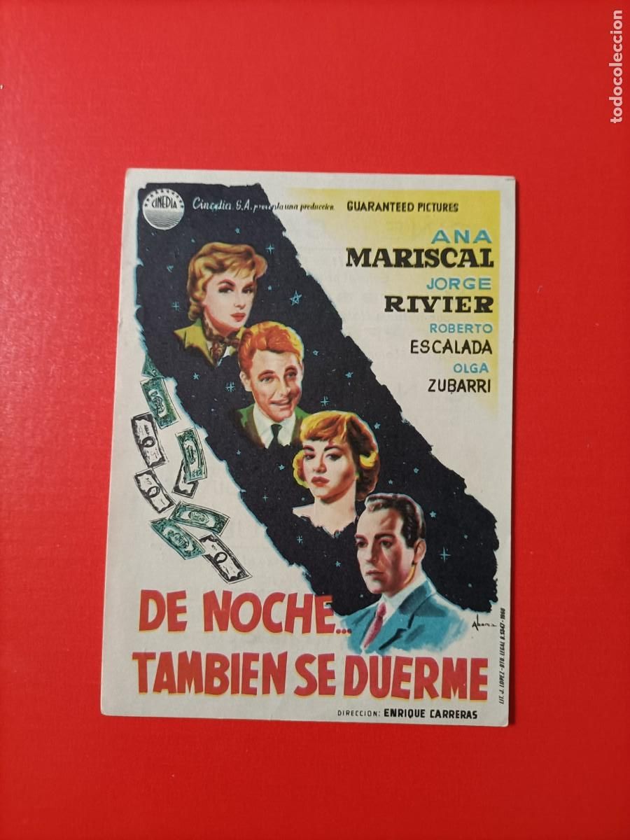 Cine: DE NOCHE TAMBI&Eacute;N SE DUERME. C/P. CINE CAPITOL DE M&Aacute;LAGA. CON ANA MARISCAL.