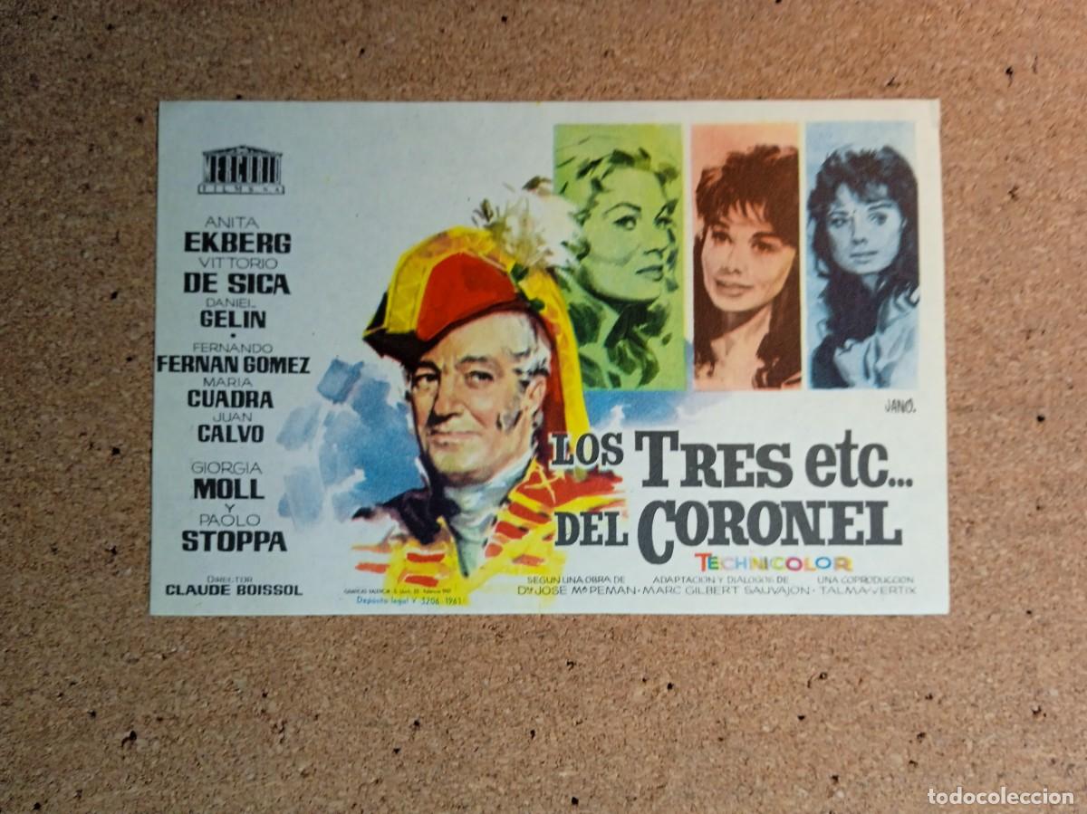 Cine: FOLLETO DOBLE SIN PUBLICIDAD