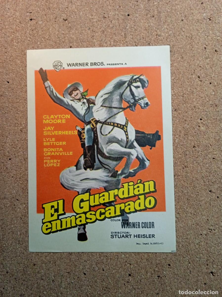  Flyers Publicitaires de films Anciens: FOLLETO DOBLE SIN PUBLICIDAD