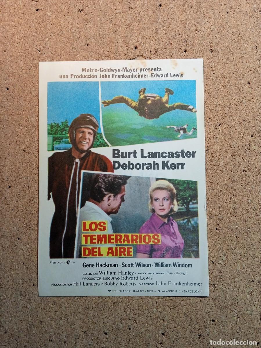  Flyers Publicitaires de films Anciens: FOLLETO DOBLE SIN PUBLICIDAD