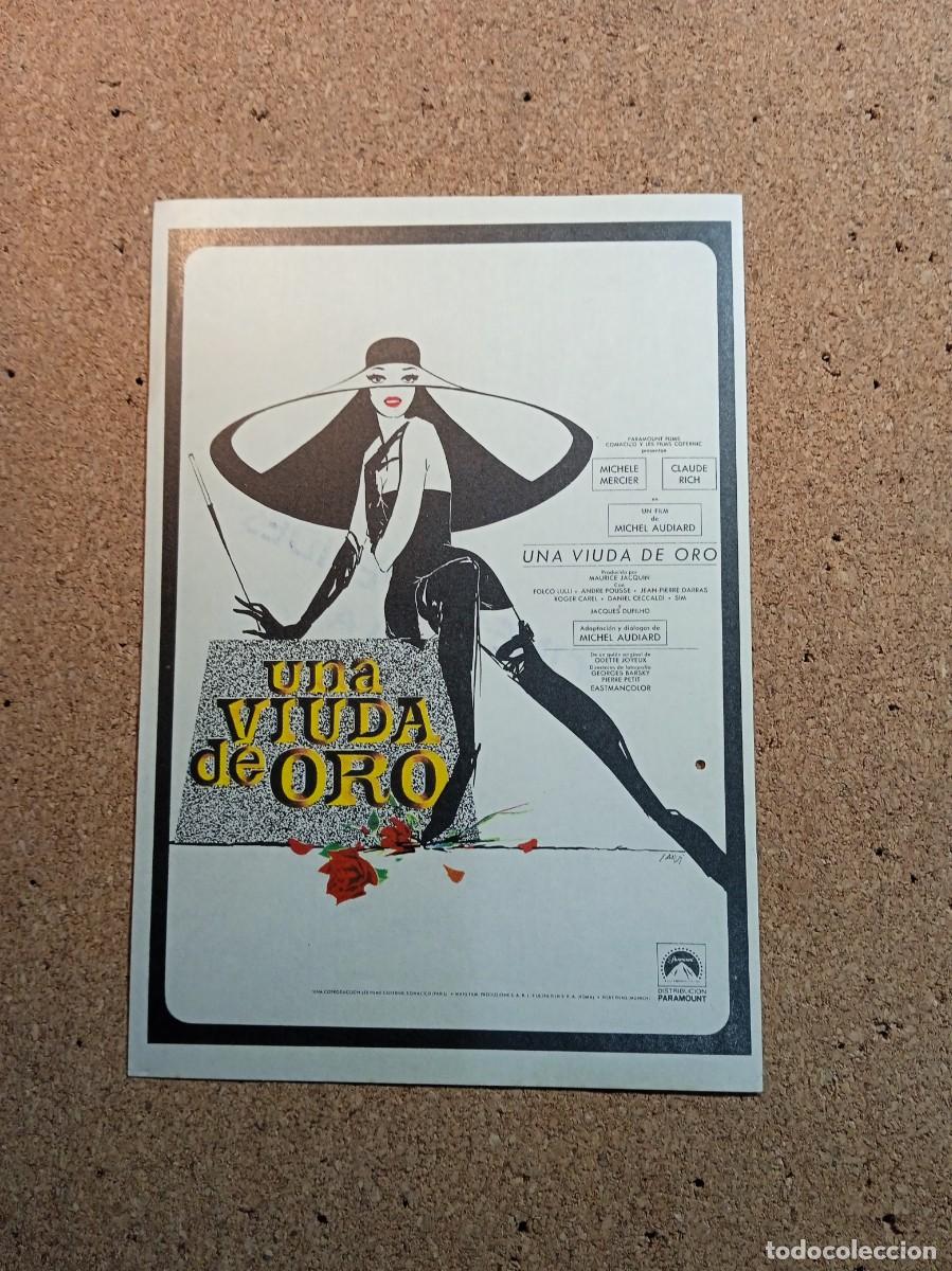  Flyers Publicitaires de films Anciens: FOLLETO DOBLE SIN PUBLICIDAD