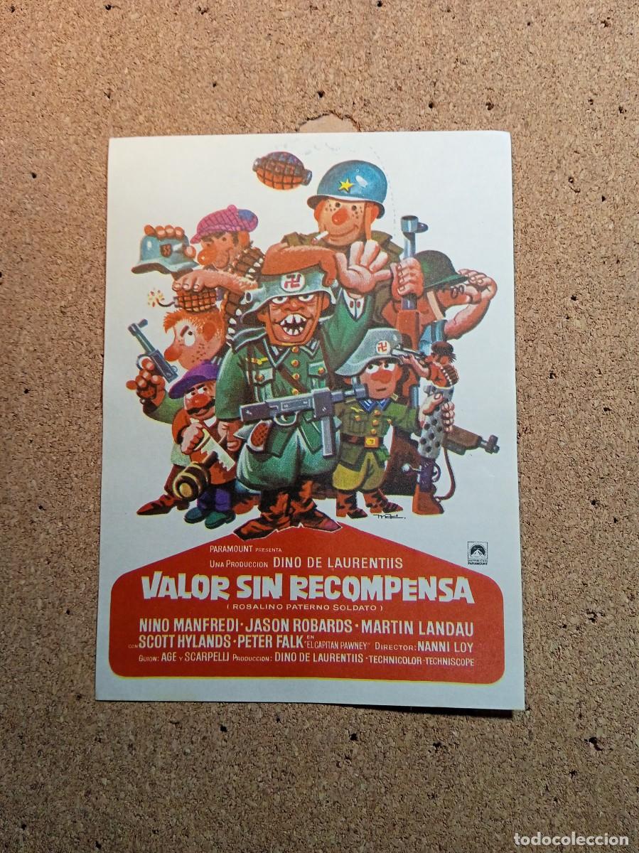  Flyers Publicitaires de films Anciens: FOLLETO DOBLE SIN PUBLICIDAD