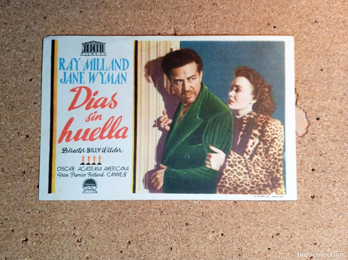  Flyers Publicitaires de films Anciens: FOLLETO DOBLE SIN PUBLICIDAD
