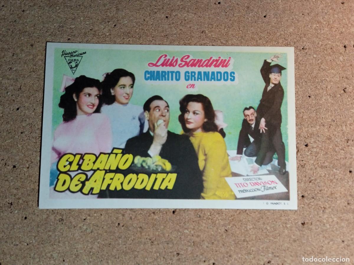 Folhetos de m&atilde;o de filmes antigos de cinema: FOLLETO DOBLE SIN PUBLICIDAD