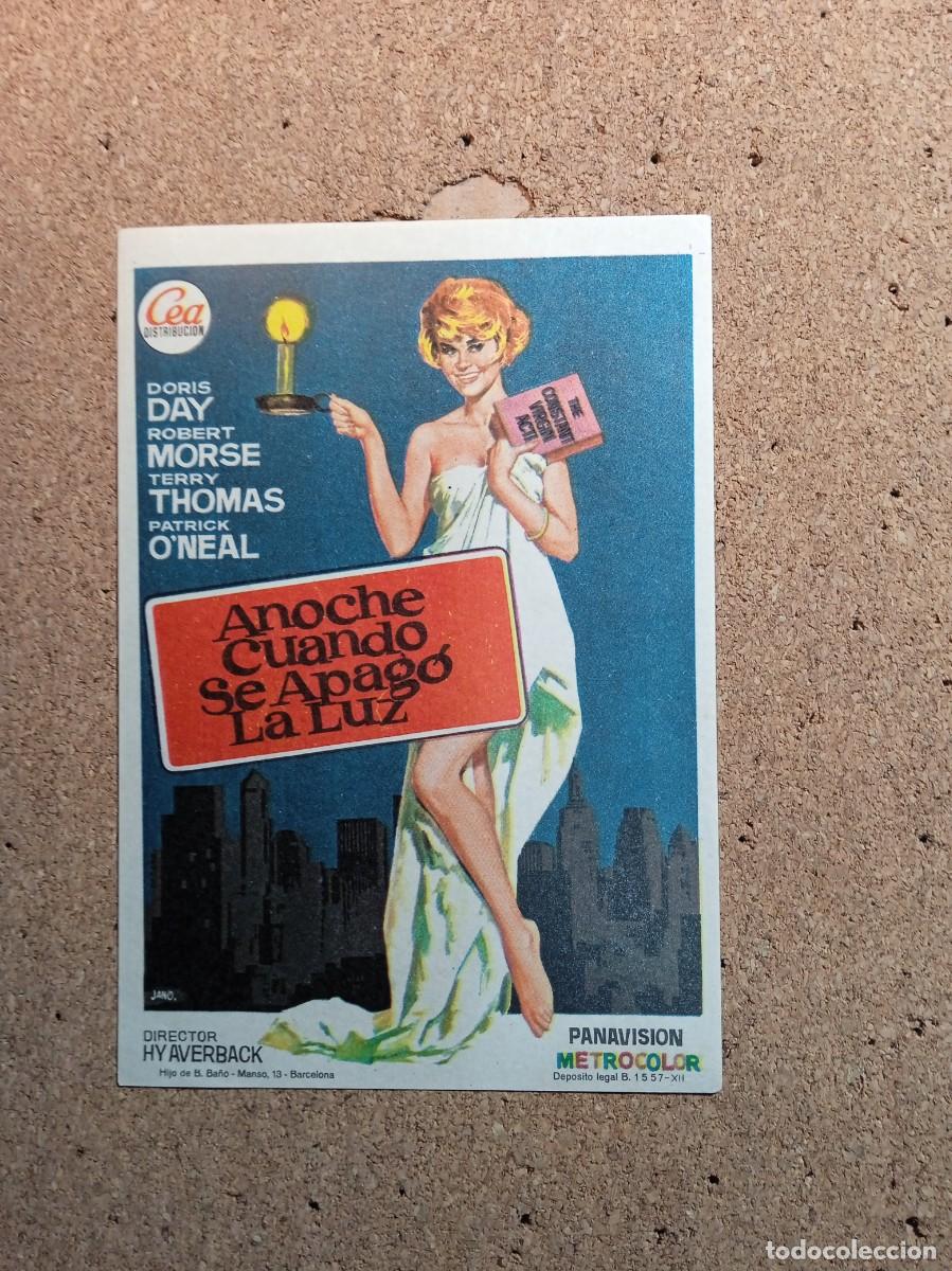 Cinema: FOLLETO DOBLE SIN PUBLICIDAD