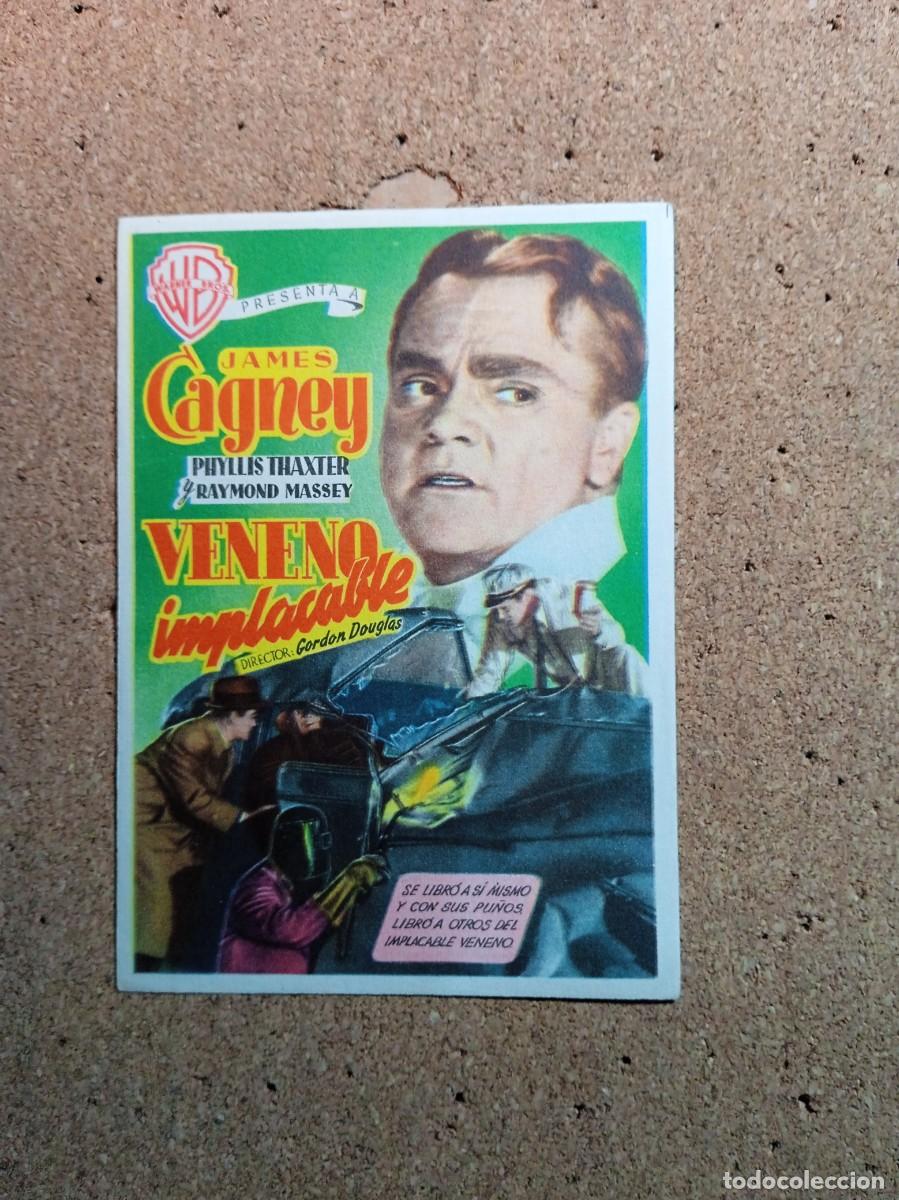  Flyers Publicitaires de films Anciens: FOLLETO DOBLE SIN PUBLICIDAD