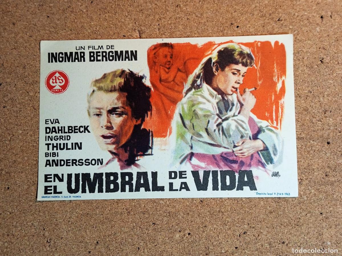 Folhetos de m&atilde;o de filmes antigos de cinema: FOLLETO DOBLE SIN PUBLICIDAD