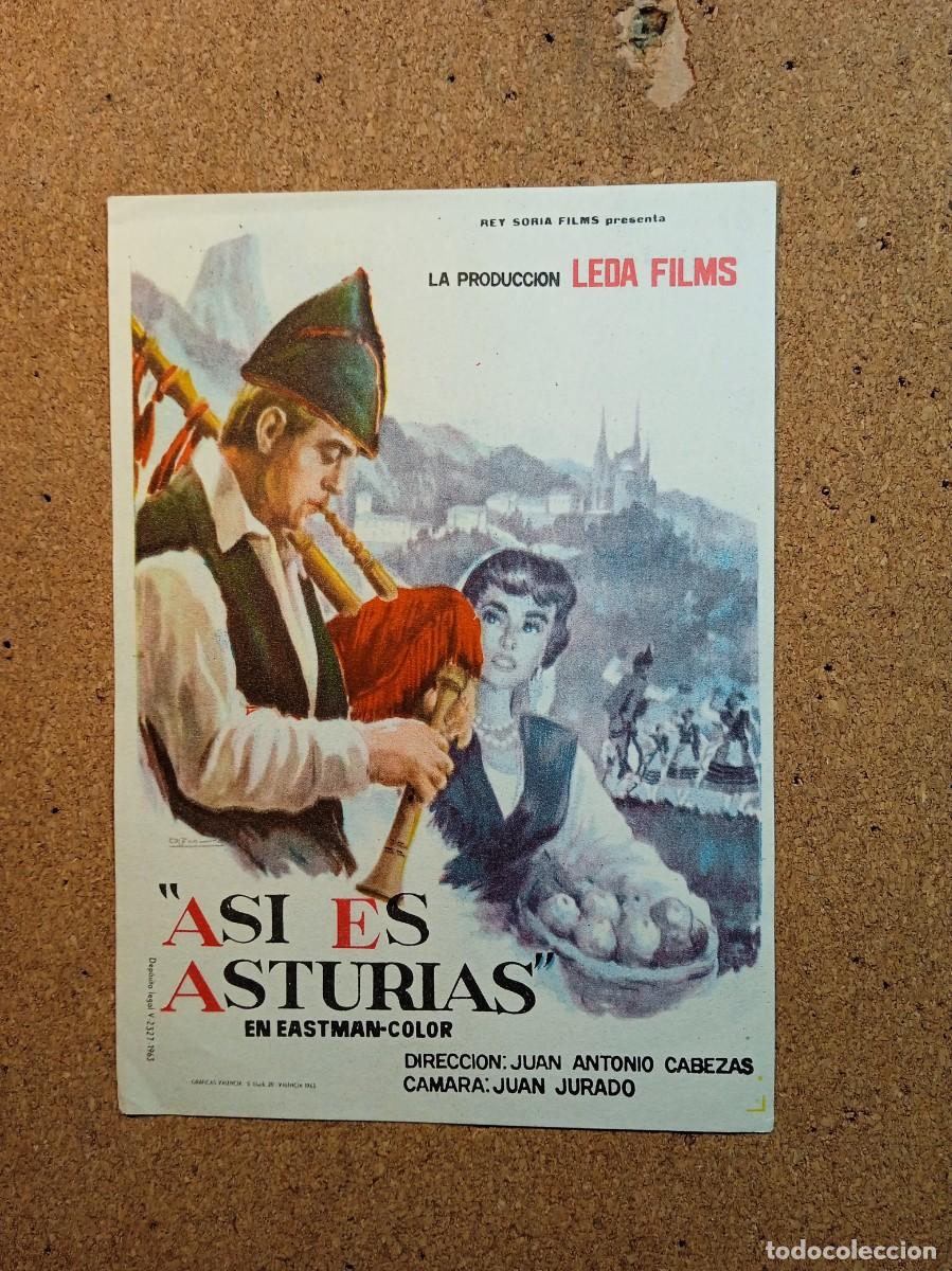  Flyers Publicitaires de films Anciens: FOLLETO DOBLE SIN PUBLICIDAD