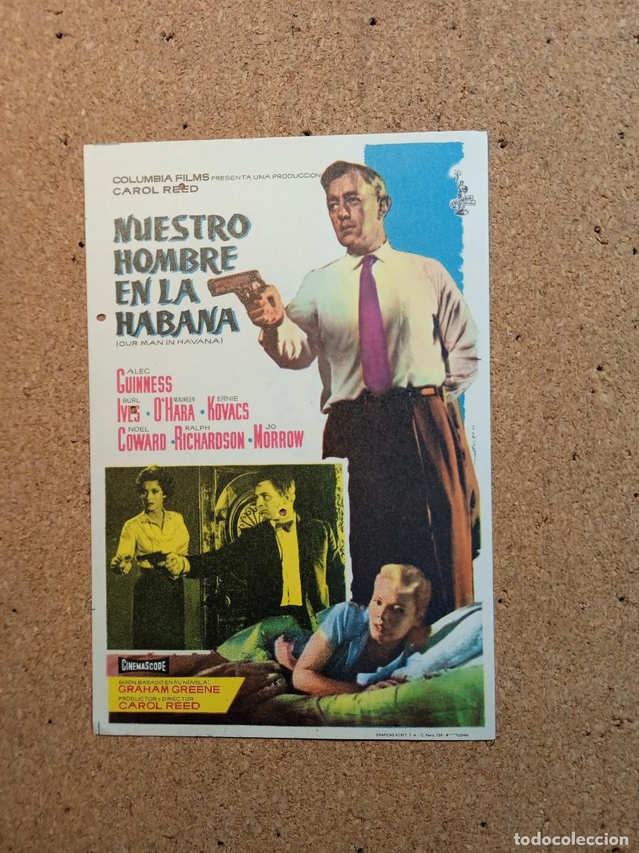 Folhetos de m&atilde;o de filmes antigos de cinema: FOLLETO DOBLE SIN PUBLICIDAD