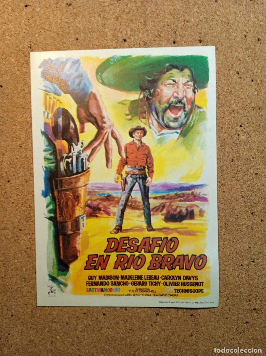Cinema: FOLLETO DOBLE SIN PUBLICIDAD