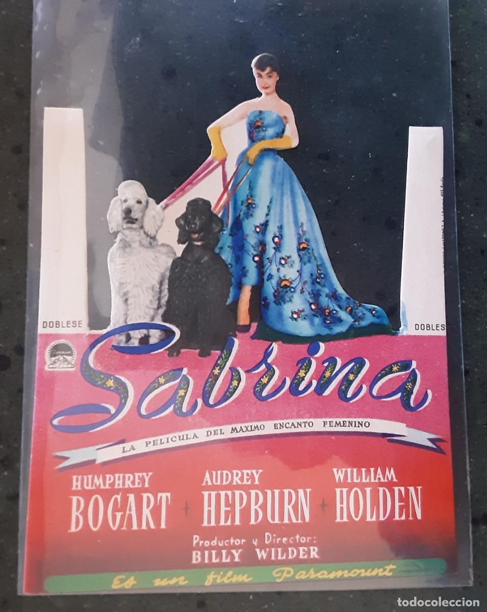 Cine: SABRINA, HUMPHREY BOGART, AUDREY HEPBURN, WILLIAM HOLDEN.