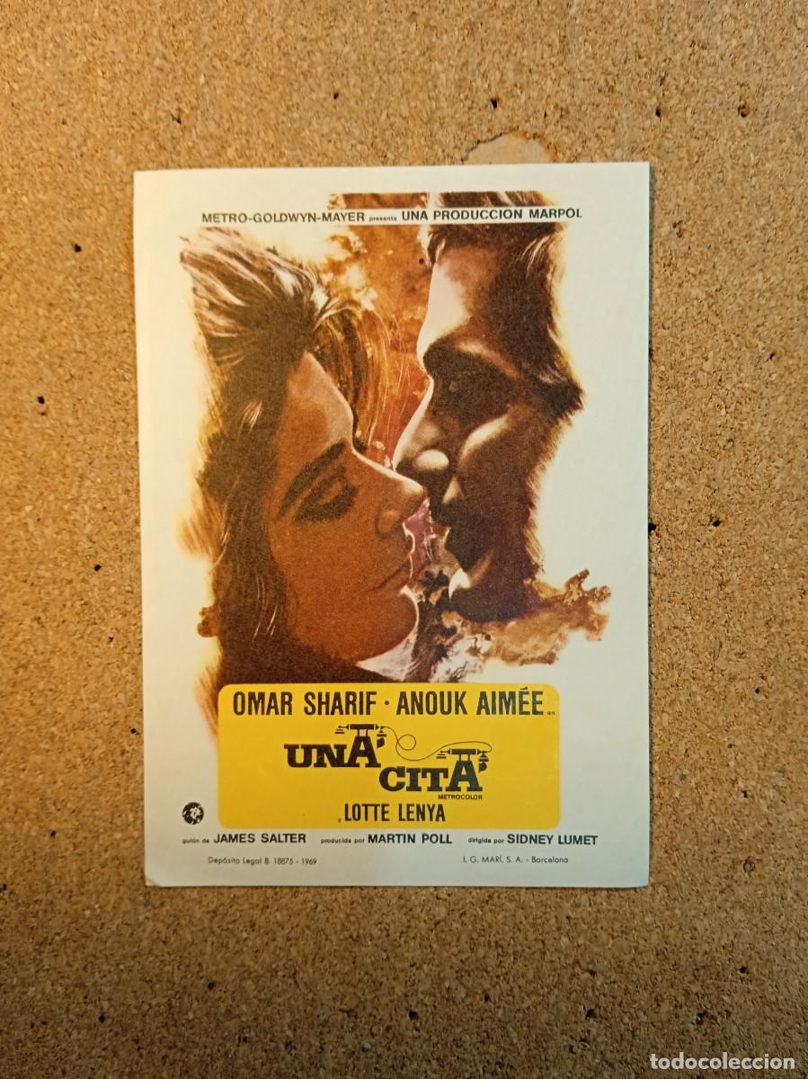 Cine: FOLLETO DOBLE SIN PUBLICIDAD