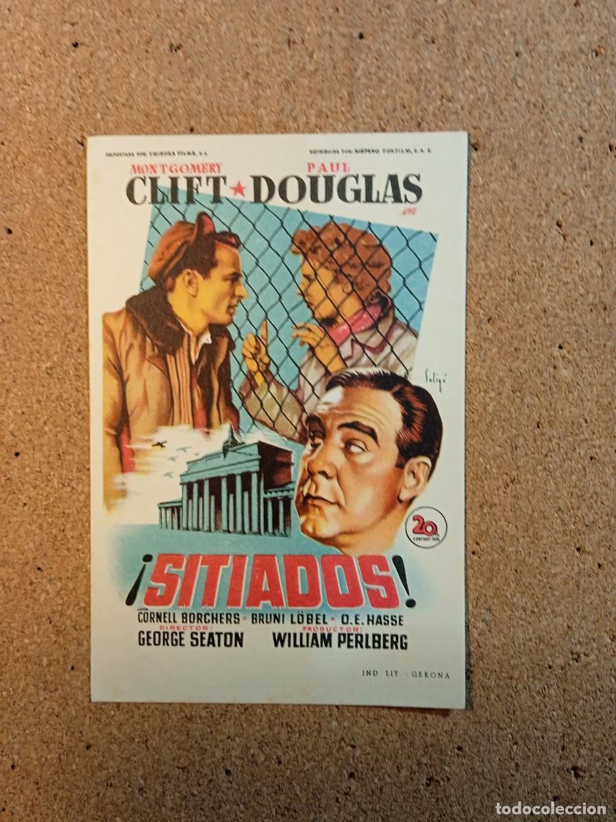 Cine: FOLLETO DOBLE SIN PUBLICIDAD