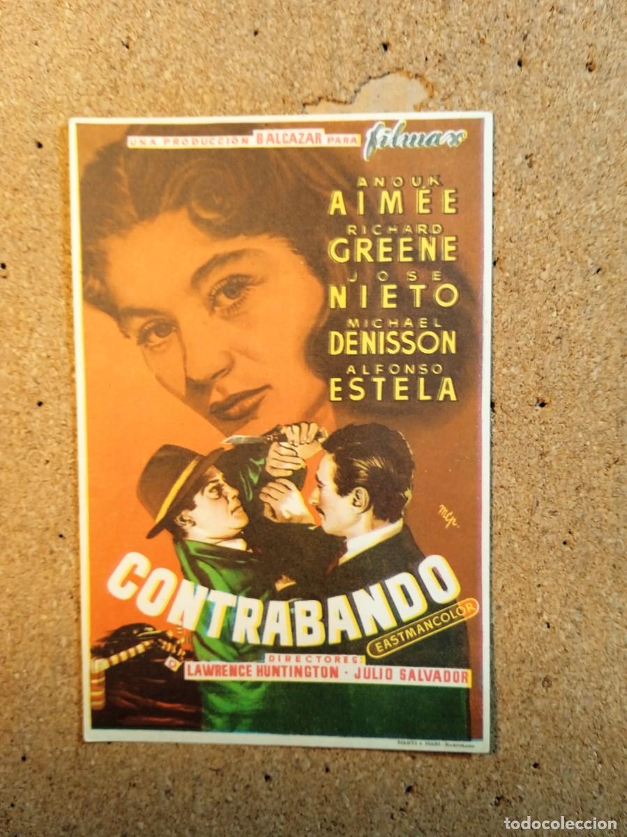 Folhetos de m&atilde;o de filmes antigos de cinema: FOLLETO DOBLE SIN PUBLICIDAD