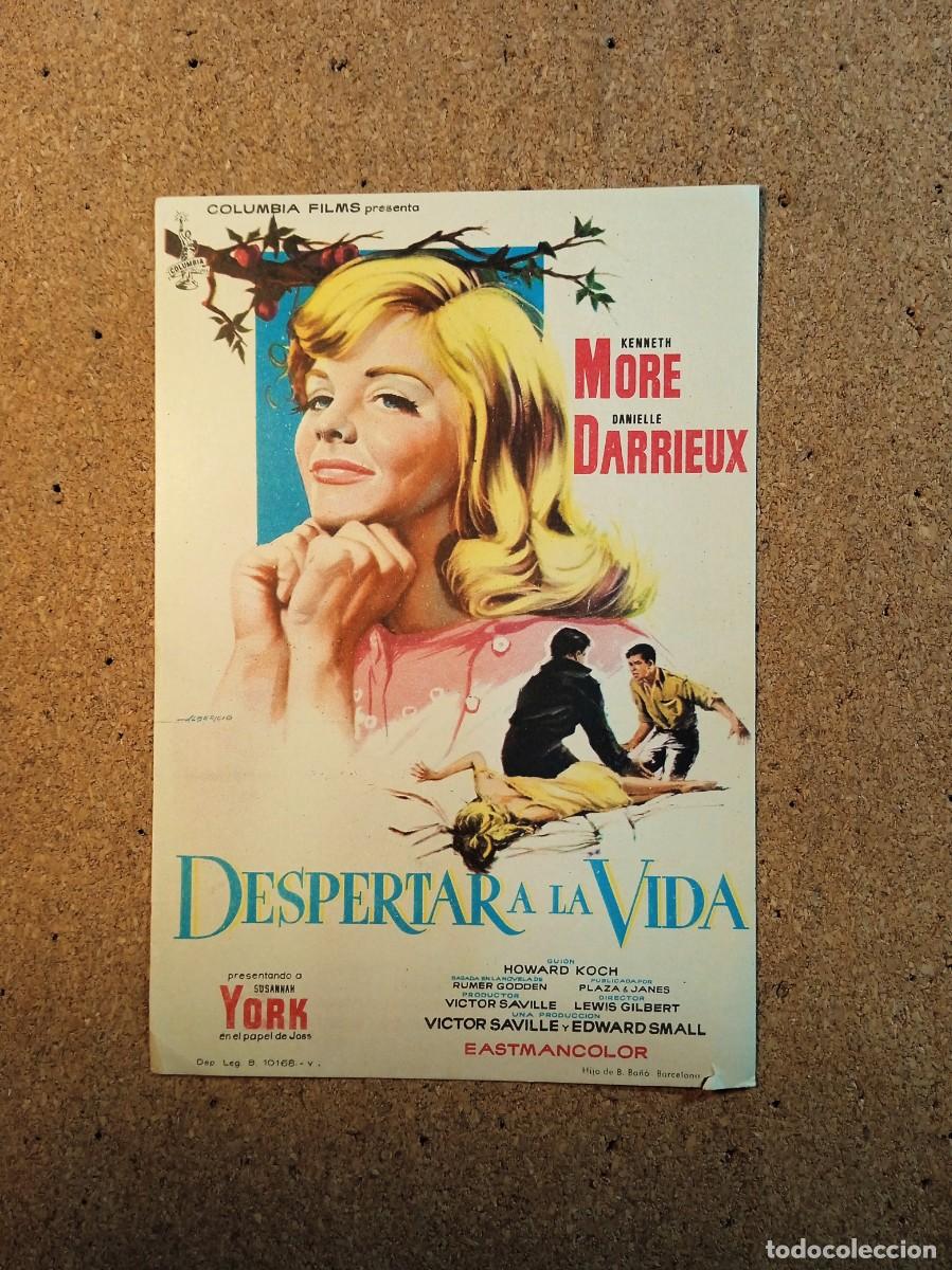 Cine: FOLLETO DOBLE SIN PUBLICIDAD
