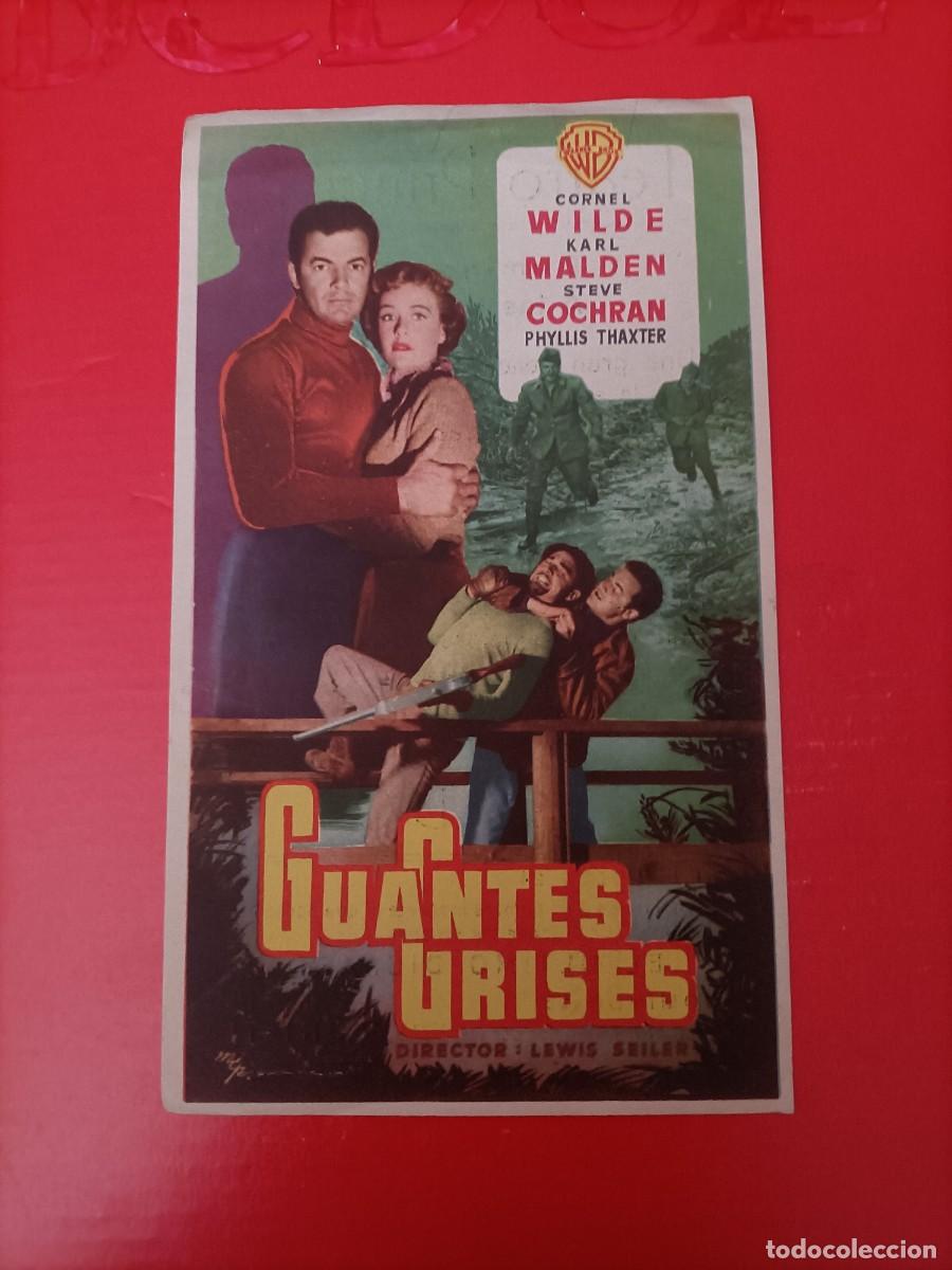 Cine: GUANTES GRISES. CORNEL WILDE, KARL MALDEN. C/P. TEATRO PRINCIPAL. TAMA&Ntilde;O GRANSE.