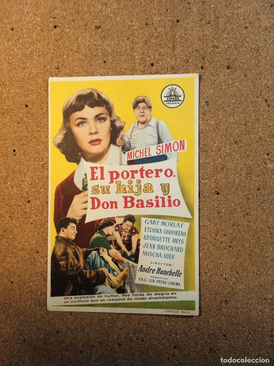 Cine: FOLLETO DOBLE SIN PUBLICIDAD