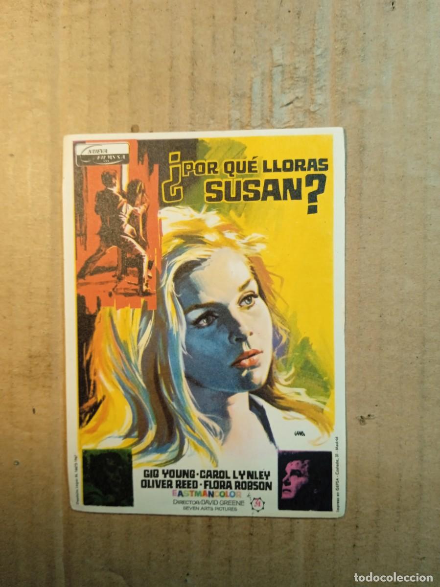  Flyers Publicitaires de films Anciens: FOLLETO DOBLE SIN PUBLICIDAD