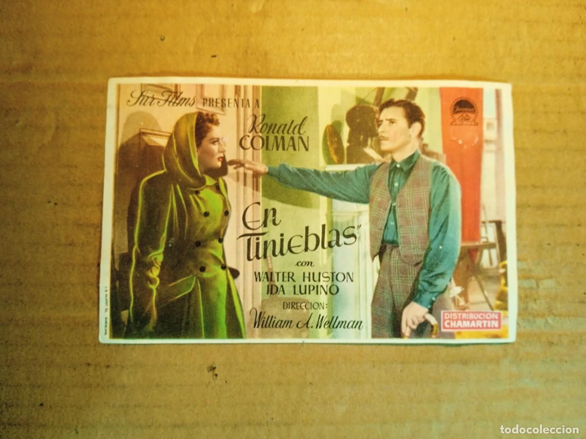 Cinema: FOLLETO DOBLE SIN PUBLICIDAD