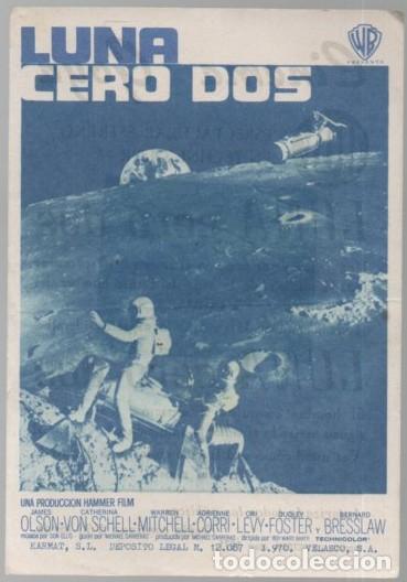 Cine: PROGRAMA DE CINE: LUNA CERO DOS PC-11319