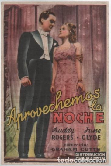 Cine: PROGRAMA DE CINE: APROVECHEMOS LA NOCHE PC-11320